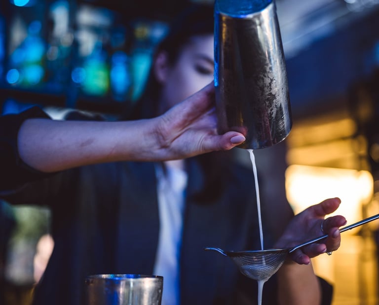 kokteilių degustacija