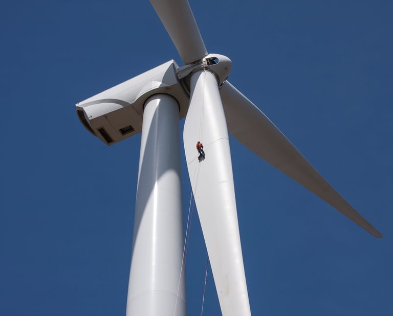 Vėjo jėgainių inspekcija bei remontas