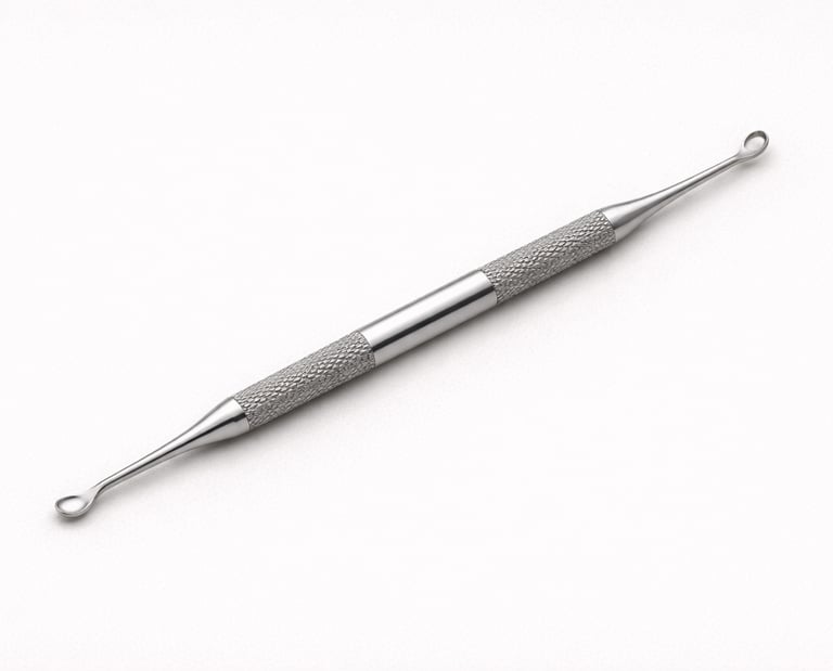 Dental excavator stainless steel caries removal instrument CE certified