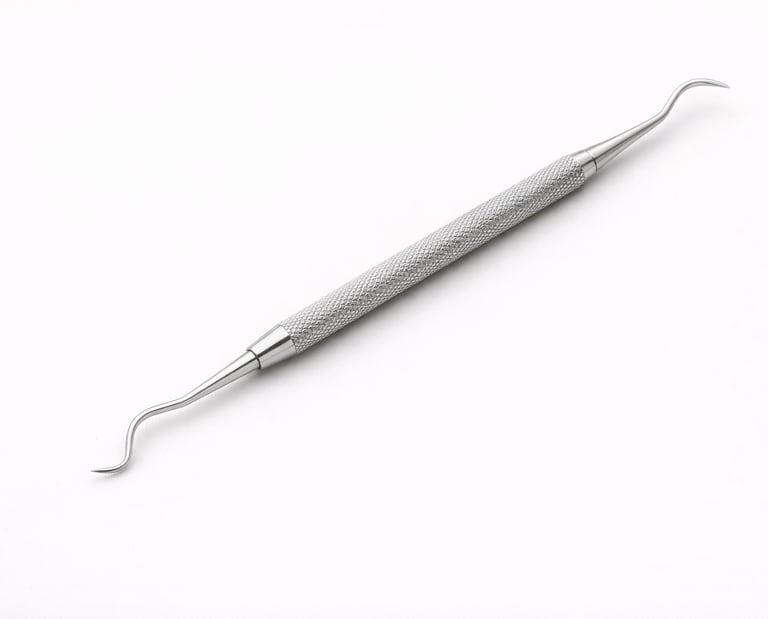 Universal scaler stainless steel dental cleaning instrument CE certified