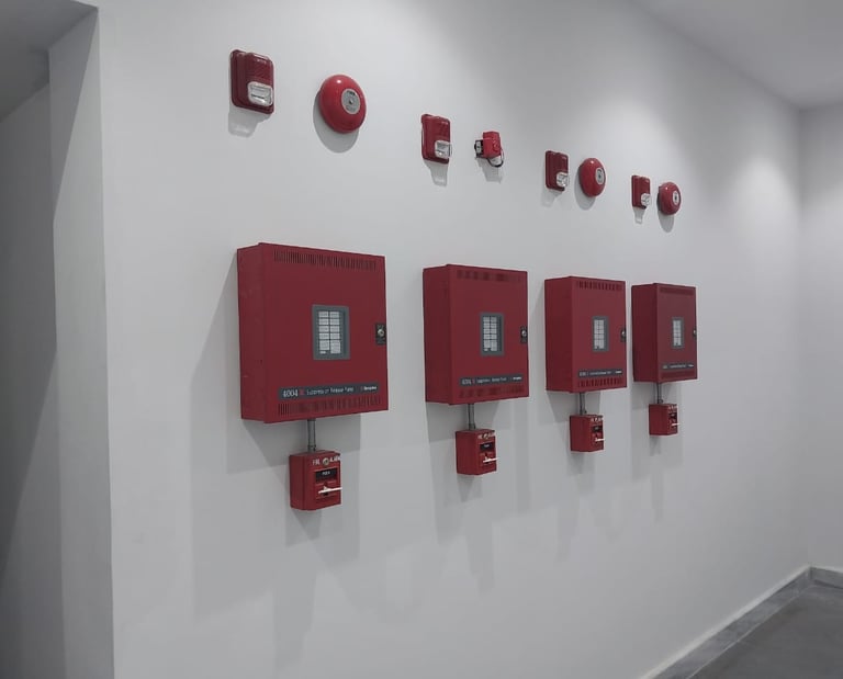 انظمة انذار حريق تقليدى ومعنونة تغطى كافة الاحتياجات