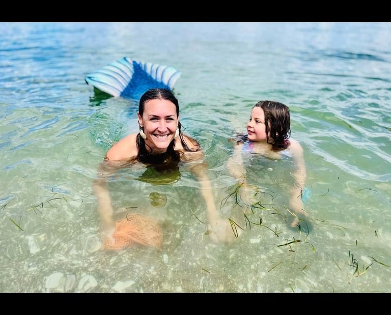 Mermaid in the water