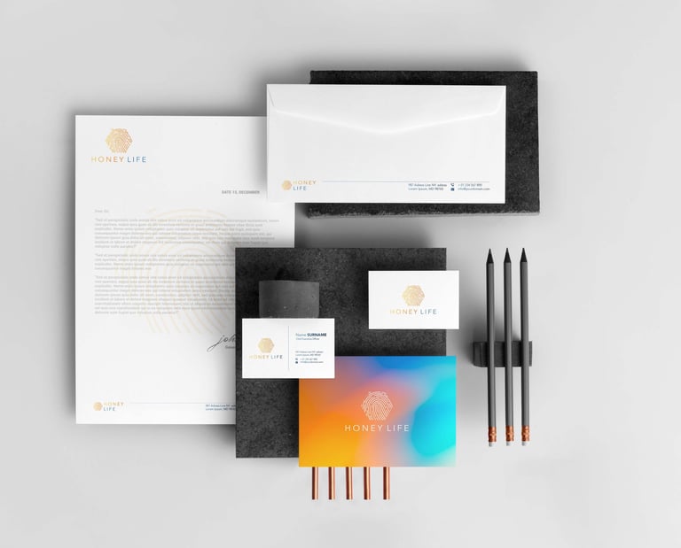 hastane logo ve kurumsal kimlik tasarımı