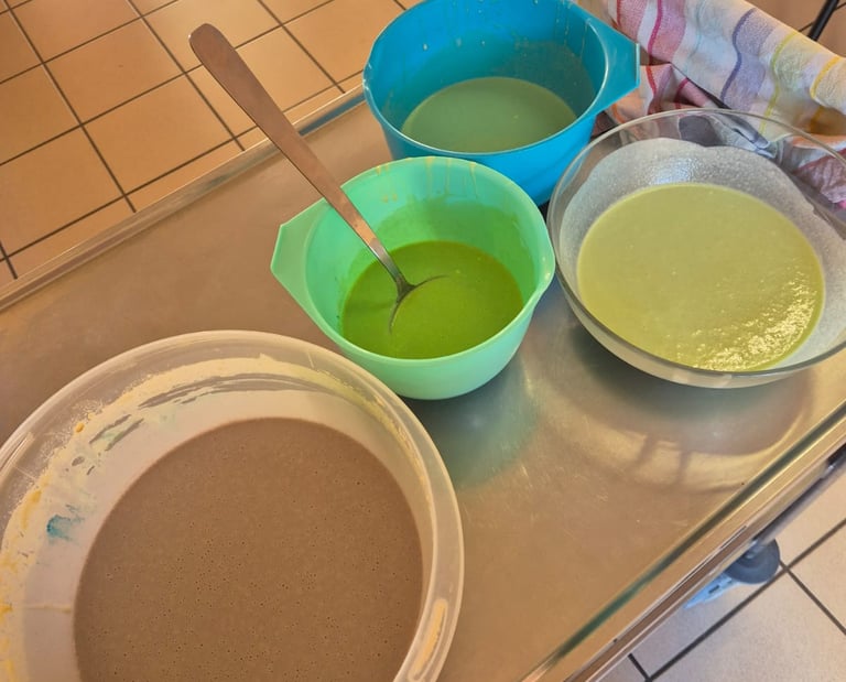 Préparation du goûter fantastique