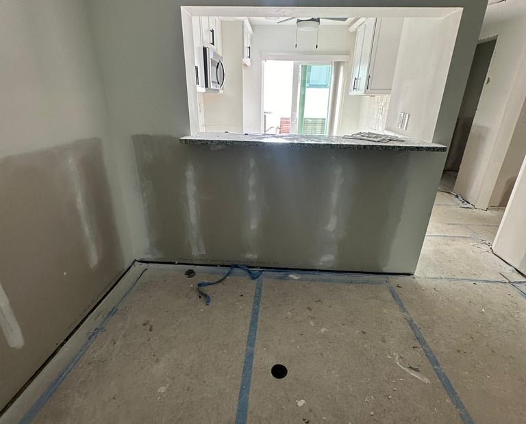 Drywall hanging and taping service in Gulf Shores, AL