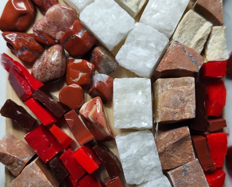 a cutting board with a variety of different types of candy bars