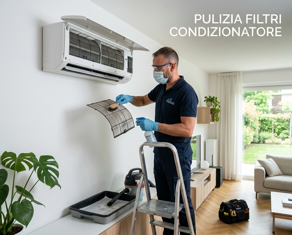 Pulizia Filtri Condizionatore