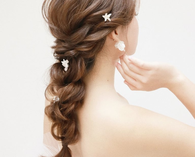 香港婚禮新娘化妝師-新娘髮型