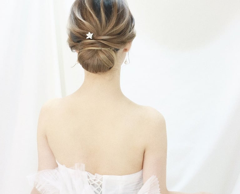 香港婚禮新娘化妝師-新娘髮型