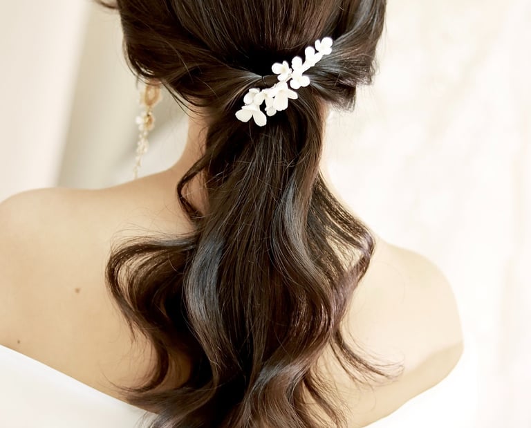 香港婚禮新娘化妝師-新娘髮型