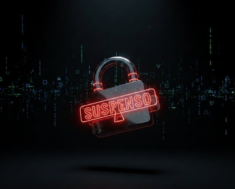 Ficha suspensa no perfil do Google meu negócio brasil