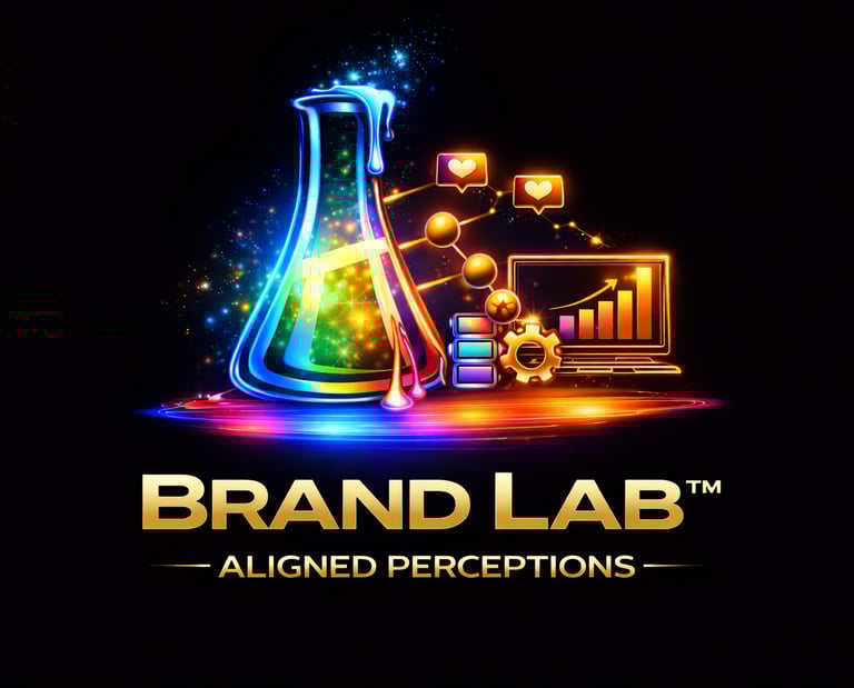 Brand Lab service visual showing alignment of customer perception with hospitality brand identity