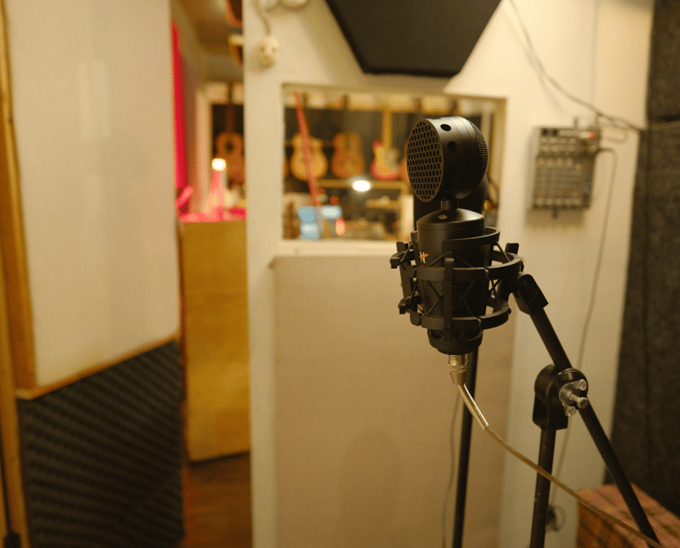 Grabación profesional de voces, estudio de grabación en Ciudad de México, producción musical en CDMX