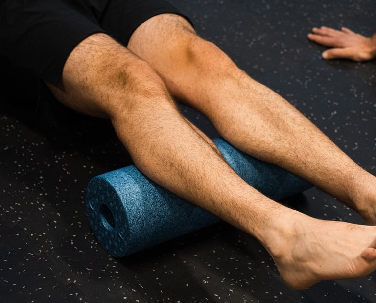 Foam Roller Entrenament personal KOM Granollers
