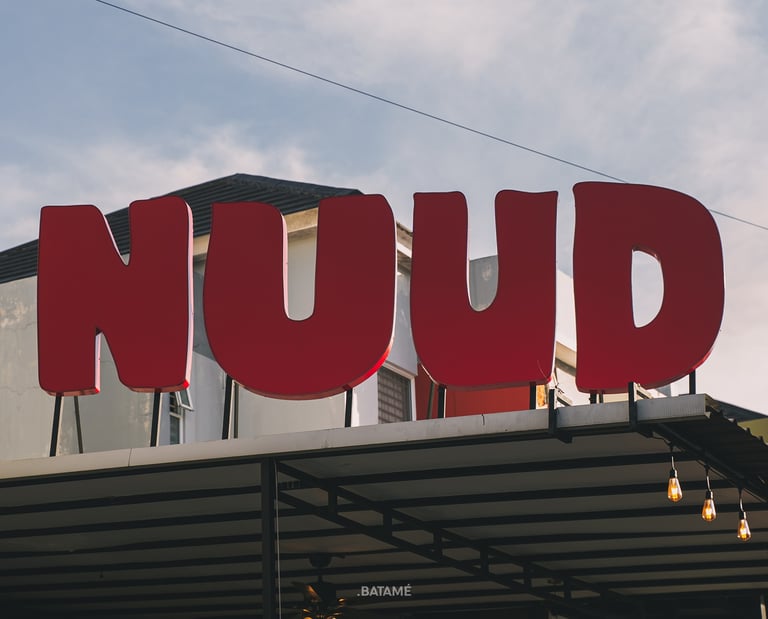 an exterior logo of Nuud Batam