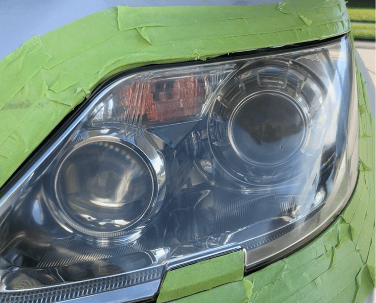luxury 2008 lexus ls460 headlight restoration