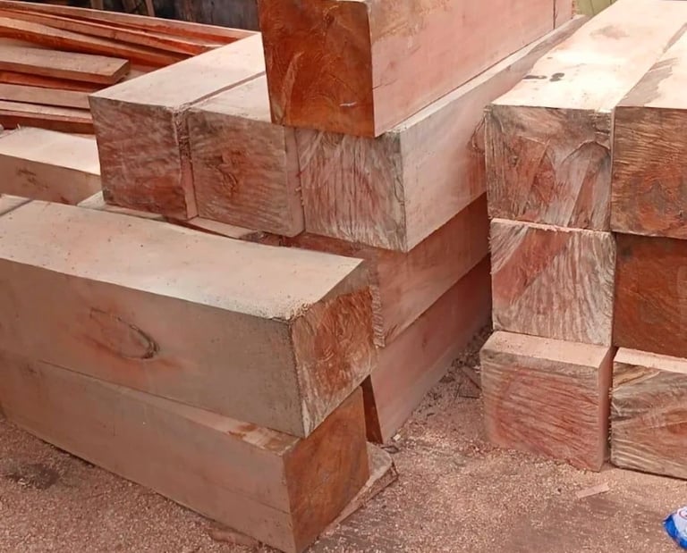 kayu balok meranti Custom