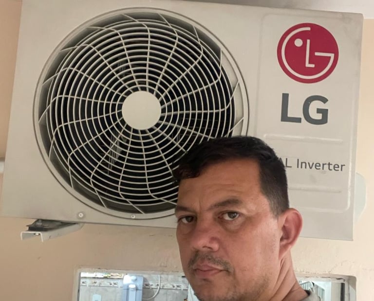 técnico ar-condicionado lg inverter