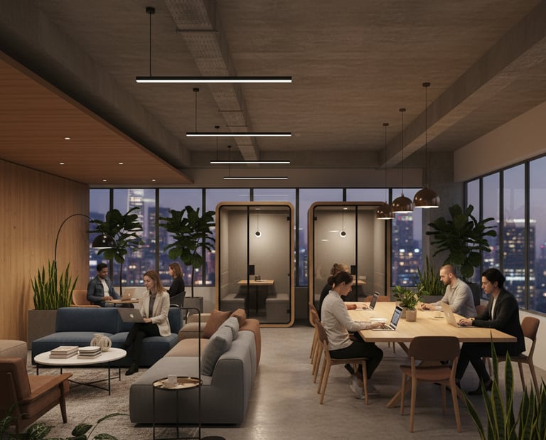 Projetos para Salas Estratégicas e Áreas Corporativas