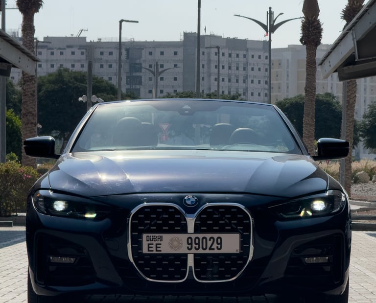 Luxury car rental Dubai premium BMW vehicle by KMM Golden Keys Rent a Car