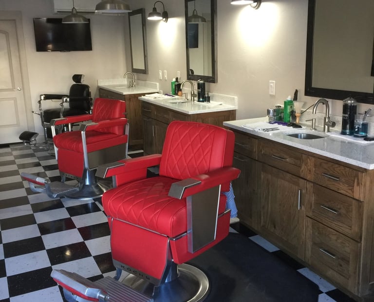 Inside Main Street Barber