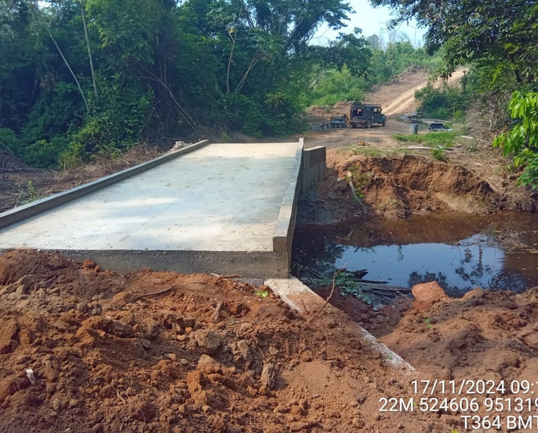 Ponte Pré-Moldada em Mato Grosso