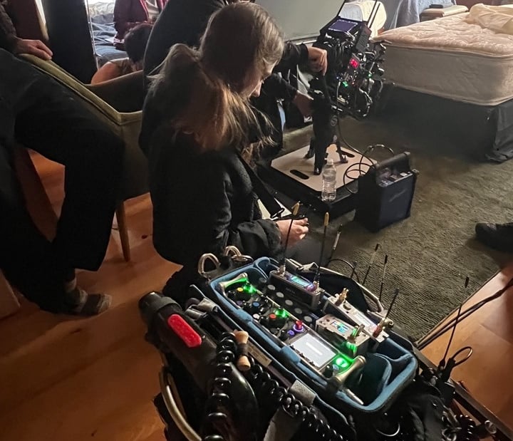 Location Sound Bag with Arri Alexa Camera.