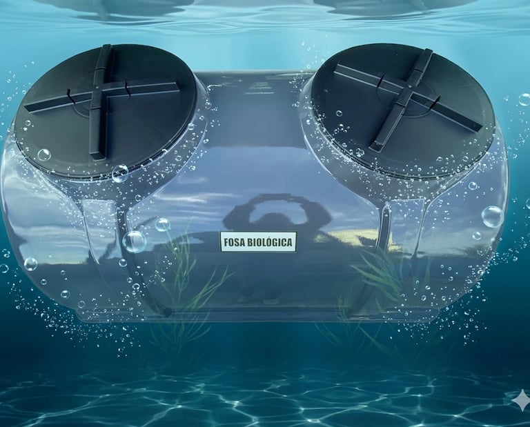 Fosa septica compacta 