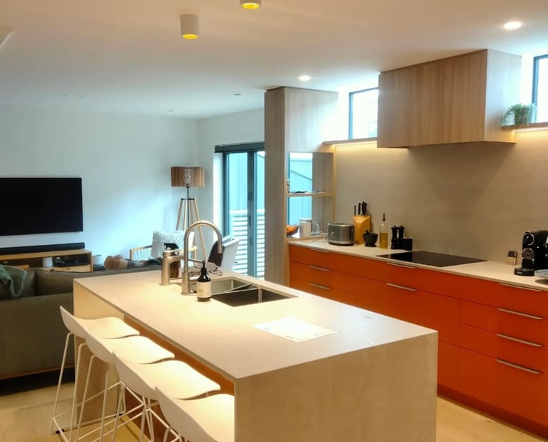 Browns Bay Project Kitchen - Precision Paint