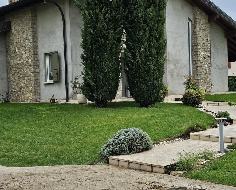 Facciata prima della tinteggiatura