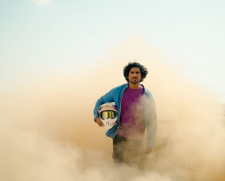 Dany Peña in a TV  commercial campaign