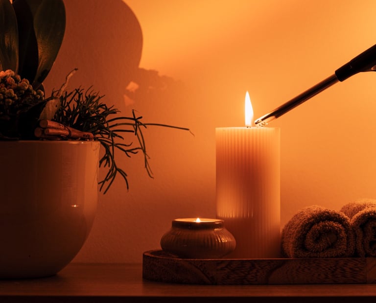 Espace chaleureux dédié au bien-être et massages personnalisés à Voujeaucourt, près Montbéliard et Audincourt