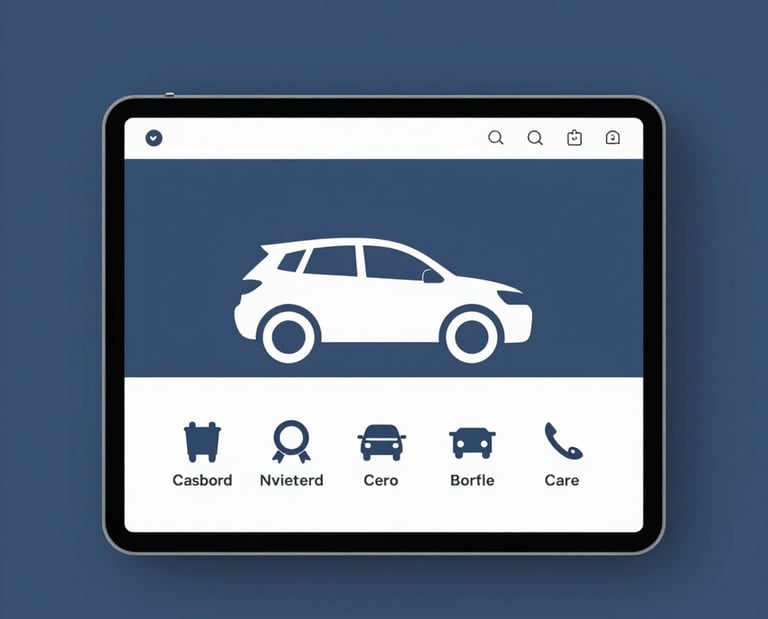 Browser window displaying a popular used car listing website.