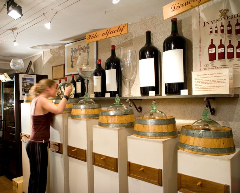 Le Musée du Vin de Saint Cirq Lapopie