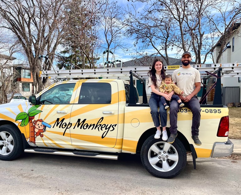 Mop Monkeys Calgary is a local family run business