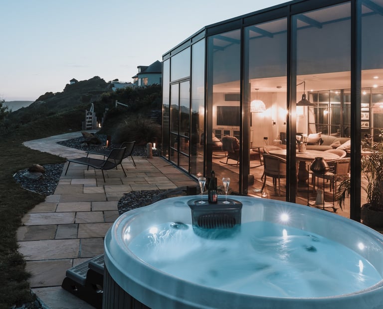 gara rock hotel, devon