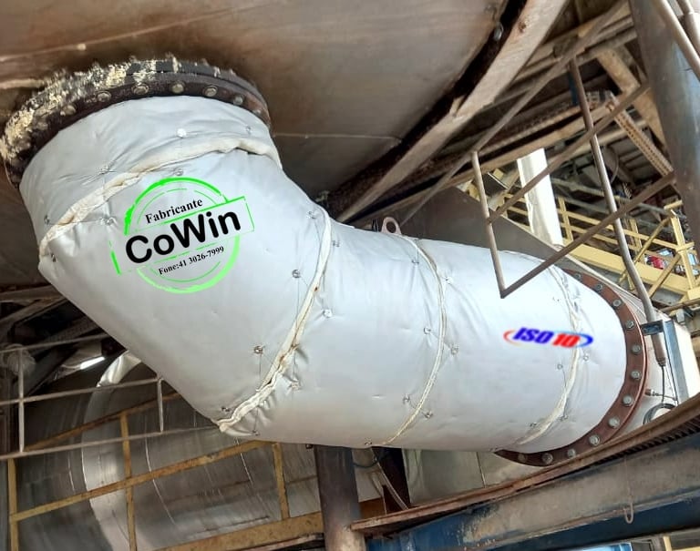 isolação térmica removível para indústria química e petroquímica, isolação removível para tubulação