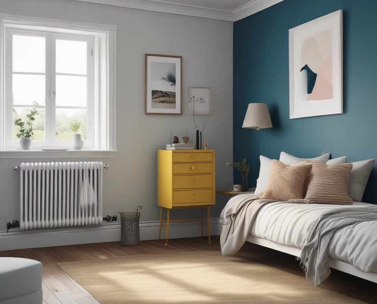 Bright living room with modern inventory