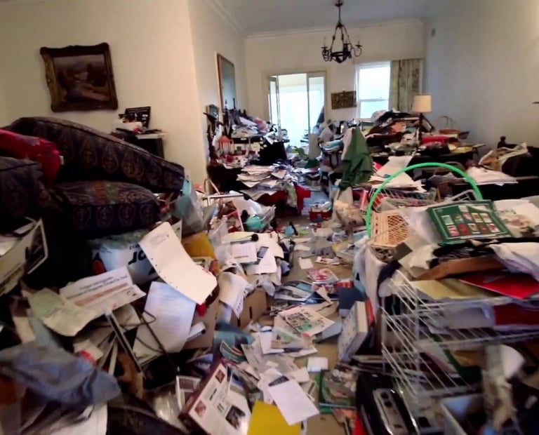 hoarder house
