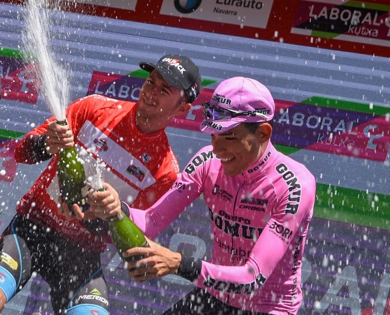 oscar linares equipo gomur vuelta navarra