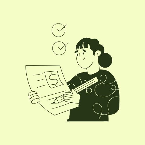 Femme tenant un stylo et est prête à signer une offre commerciale