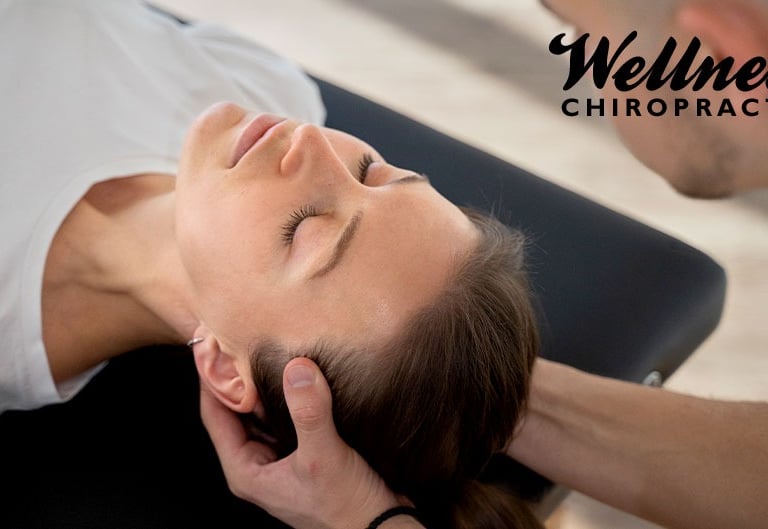 Visual representation of headache and neck pain treament