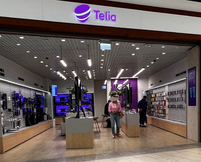 Telia salonai