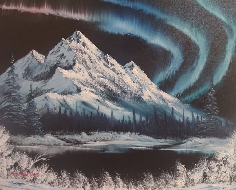adult bob ross class