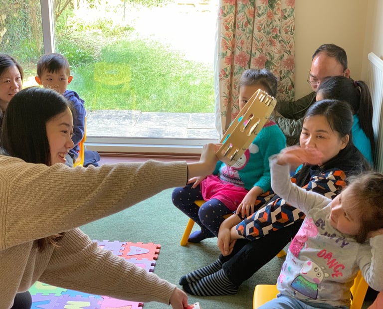 Music group to develop social interaction