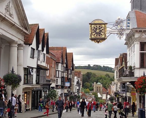 Guildford – Located about 9 miles from Aldershot, Guildford residents can benefit from our removals