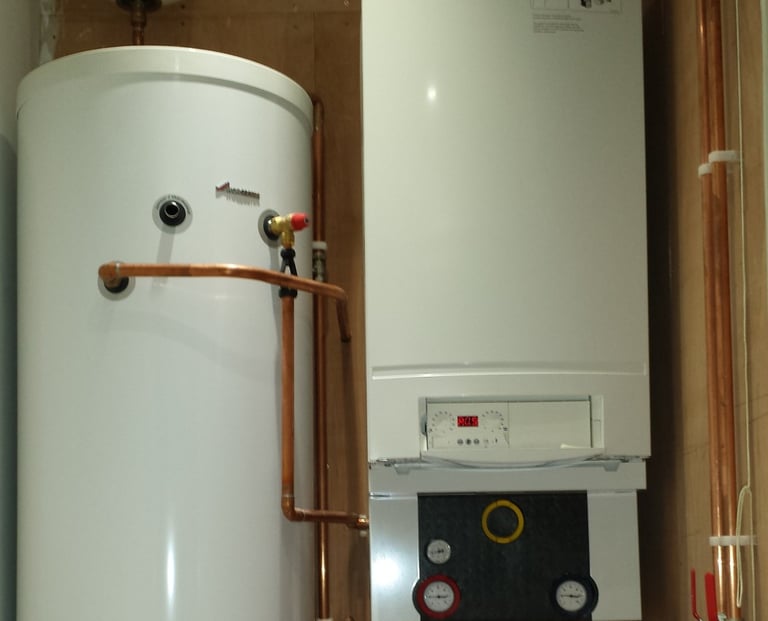 Worcester Bosch cylinder installation Umberleigh