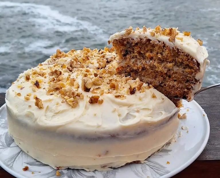 carrot cake doughnut bar swakopmund