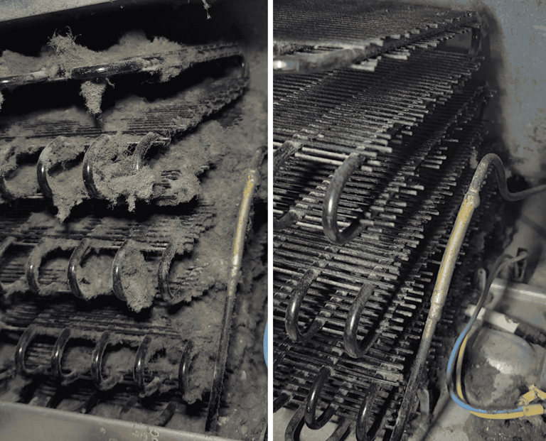 Maytag fridge dirty condenser coils maintenance Los Angeles