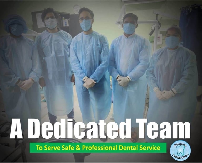 Dental Team at Peoples Dental Clinic - Dentist in Greater Noida